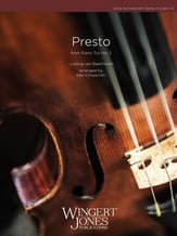 Presto Orchestra sheet music cover